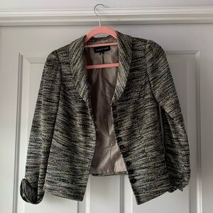 Isabel & Nina jacket with cute button detail gently used